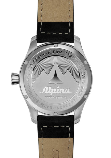 Alpina Startimer Pilot Auto Navy Blue - 100m - 44mm AL-525NN4S6